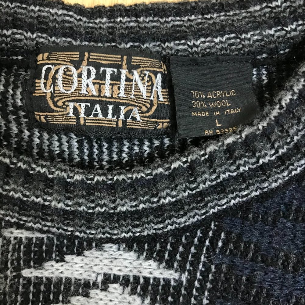 Vintage Cortina Italia Wool Blend Sweatshirt - Picture 4 of 7